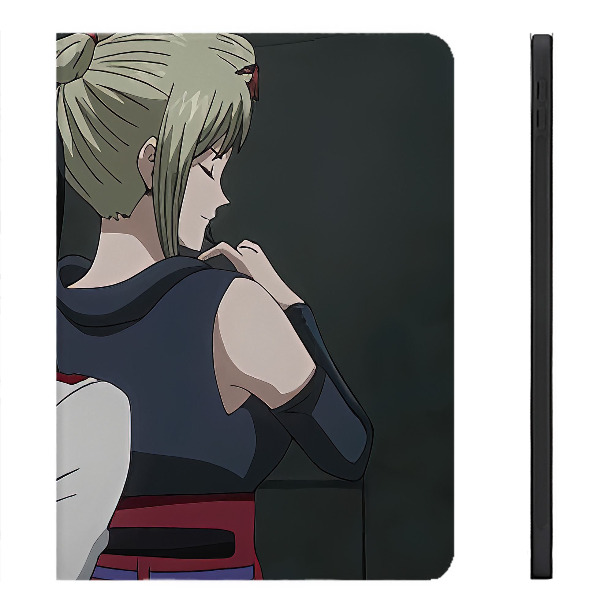 （画像用） ぎんたま 坂田銀時（さかたぎんとき） 神楽 志村新八（しむら しんぱち） GINTAMA Sakata Gintoki Kagura Shimura Shinpachi IPadケース ペンホルダー付き ブックスタイルデザイン